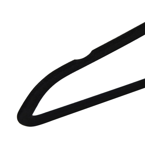 Set Appendiabiti 100 pz Antiscivolo Nero in Velluto - doomostore