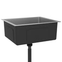 Lavello da Cucina Lavorato a Mano con Filtro in Acciaio Inox - doomostore