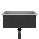 Lavello da Cucina Lavorato a Mano con Filtro in Acciaio Inox - doomostore