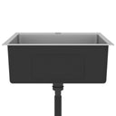 Lavello da Cucina Lavorato a Mano con Filtro in Acciaio Inox - doomostore