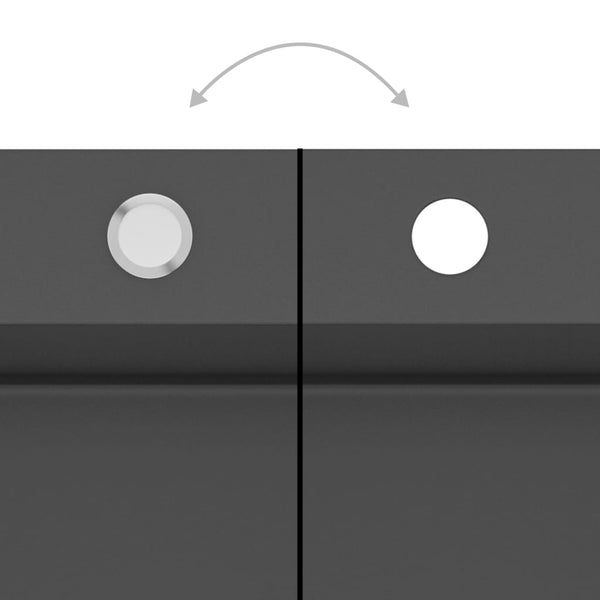 Lavello Cucina Lavorato a Mano Foro Rubinetto Nero Acciaio Inox - doomostore