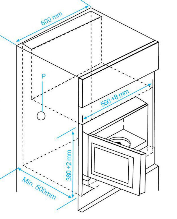 Microonde Beko MGB253323BG - doomostore