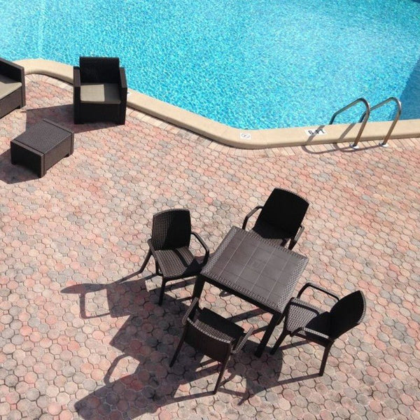 Sedia per esterno Carolina disponibile in 3 colori - doomostore